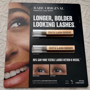 Babe Original Essential Lash Serum Longer, Bolder Looking Lashes